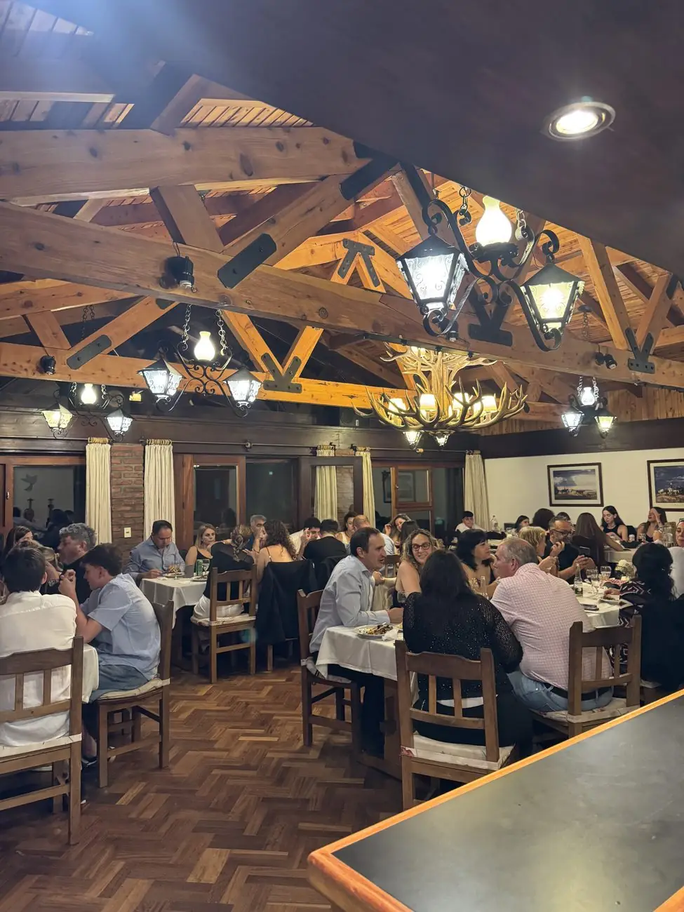 Cena en el restaurante