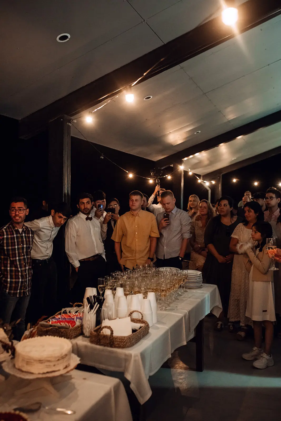 Espacio exterior para eventos